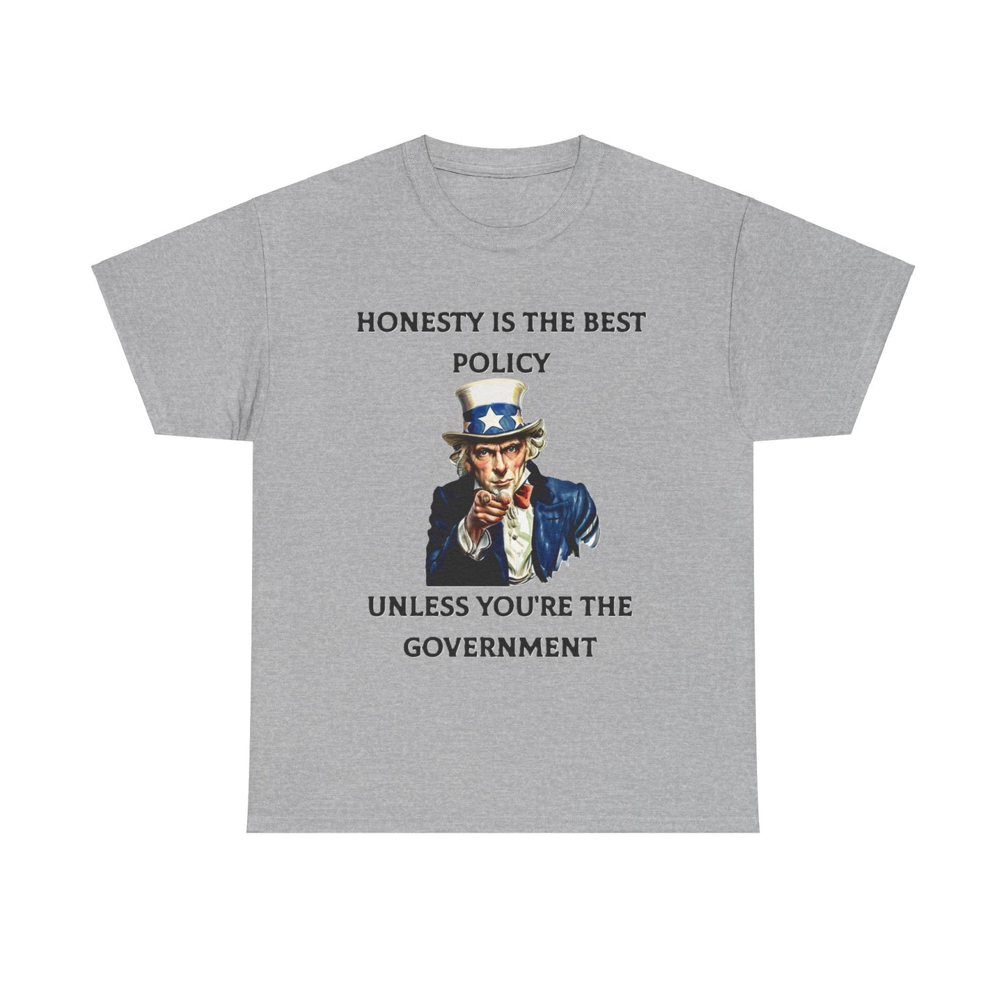 Honesty Policy - Unisex Heavy Cotton T-Shirt