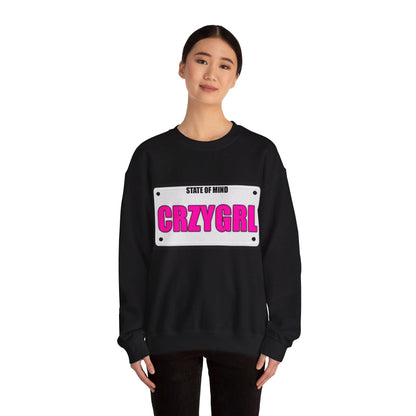 State Of Mind - CRZYGRL - Unisex Heavy Blend™ Crewneck Sweatshirt