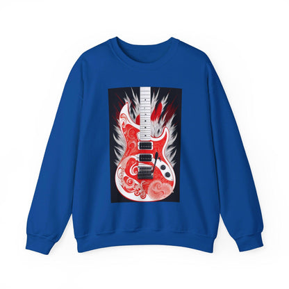 Rock Collection Guitar - Unisex Heavy Blend™ Crewneck Sweatshirt