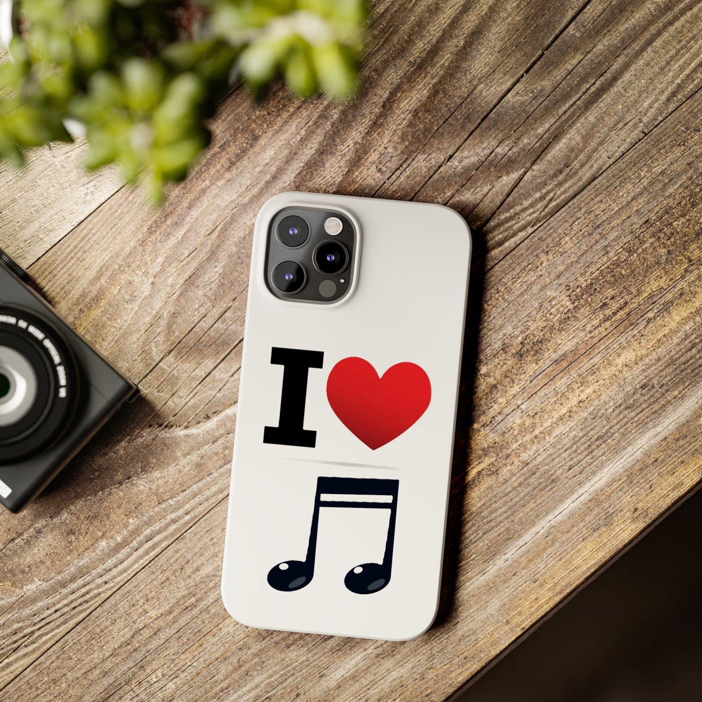 I Heart Music - Slim Phone Cases