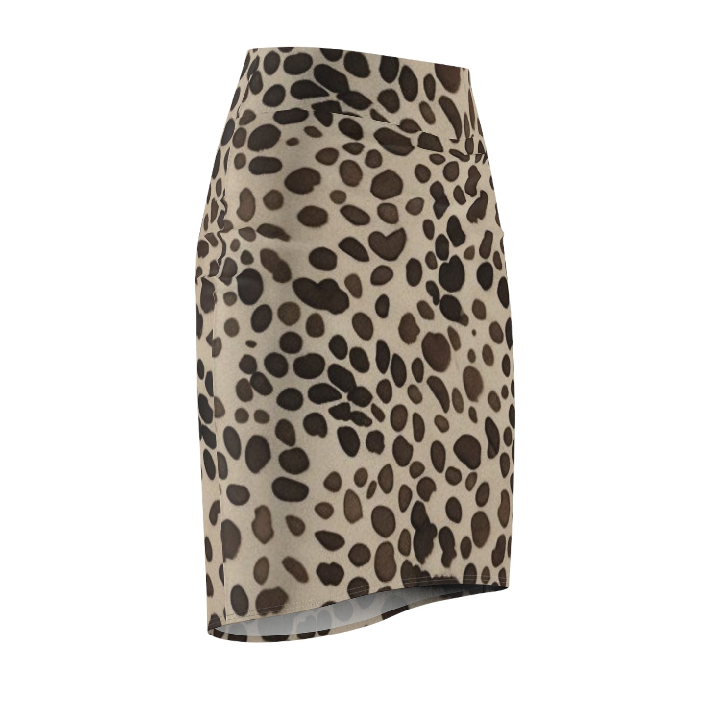 Leopard Print Pencil Skirt