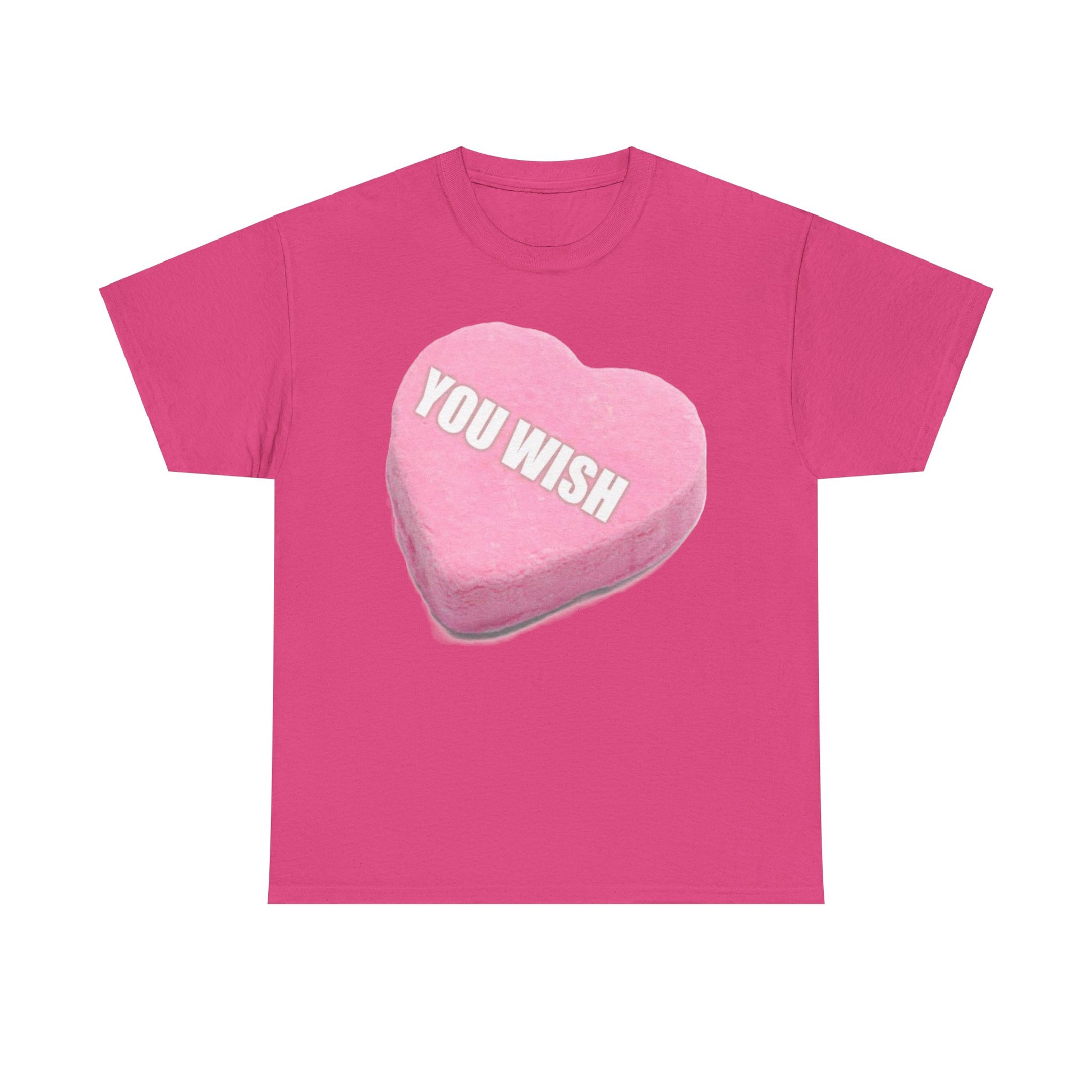 Candy Heart "You Wish" - Unisex Heavy Cotton T-Shirt - Better Mode