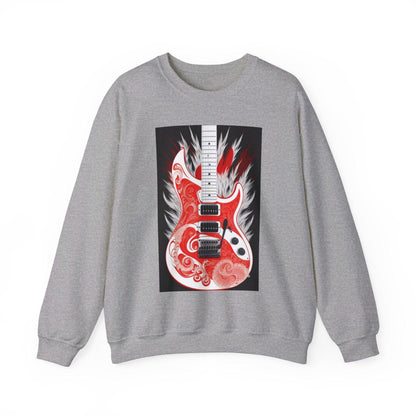 Rock Collection Guitar - Unisex Heavy Blend™ Crewneck Sweatshirt