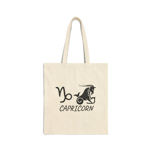Capricorn Zodiac Tote Bag