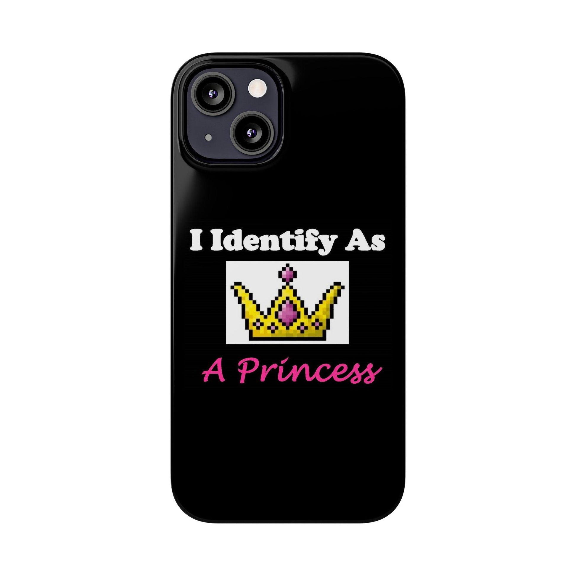 ID Princess (Black) - Slim Phone Cases - Better Mode