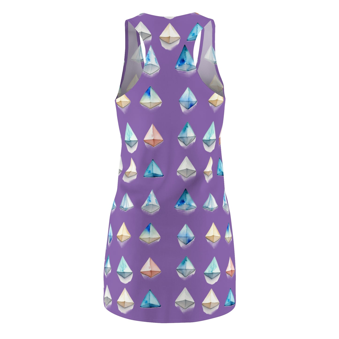 Triangle Pattern Racerback Dress