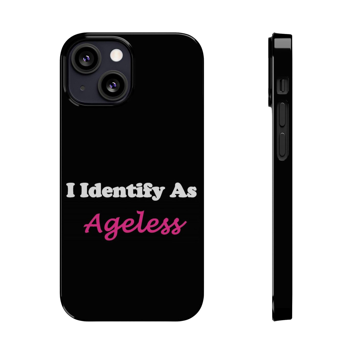 ID Ageless (Black) - Slim Phone Cases - Better Mode