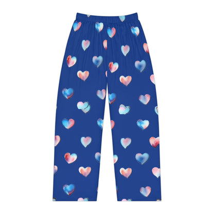 Heart Pattern Women's Pajama Pants