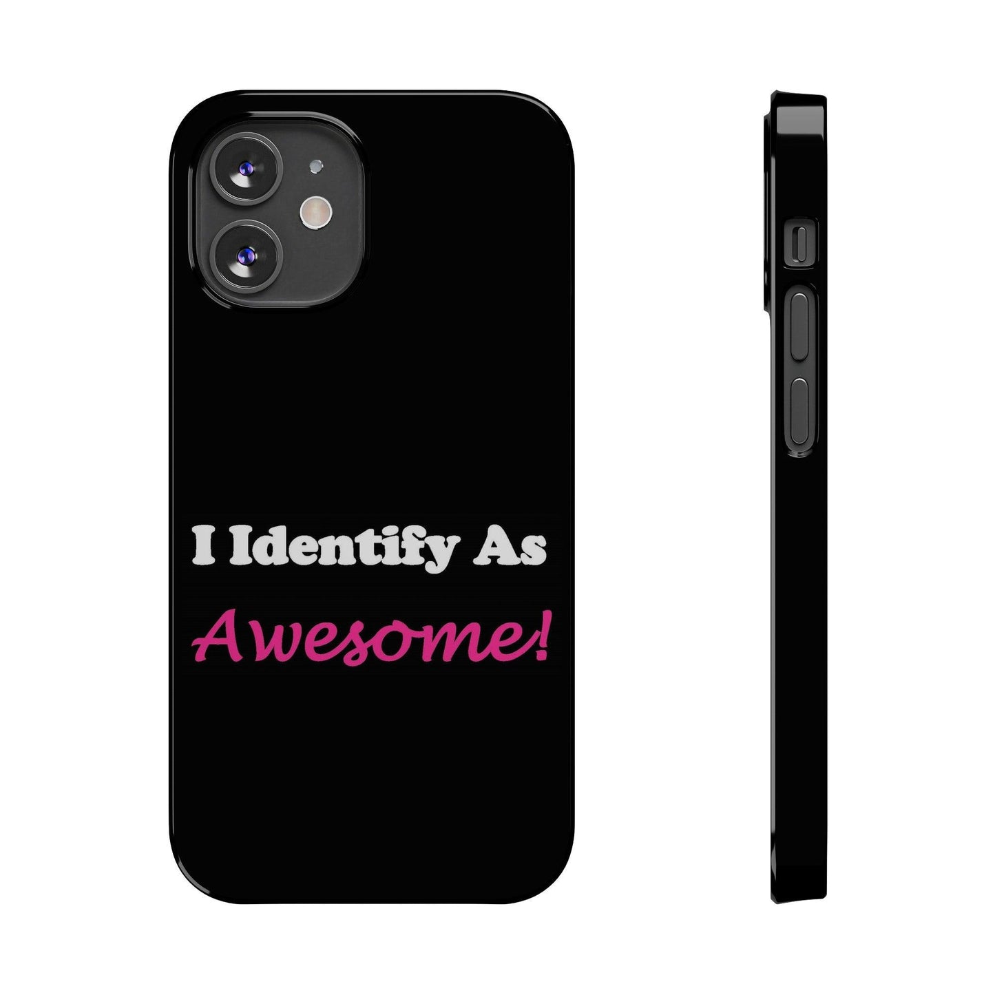 Awesome (Black) - Slim Phone Cases - Better Mode