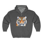 Tiger - Full Zip Hooded Sweatshirt