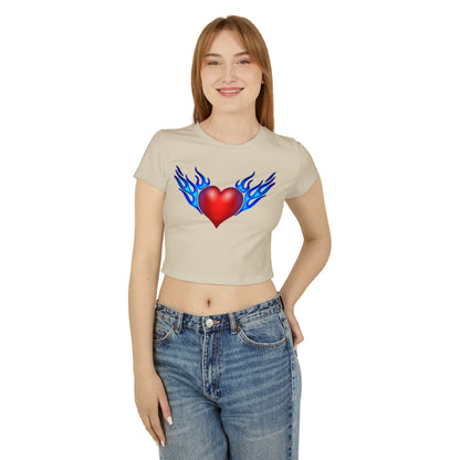 Winged Heart Baby Tee