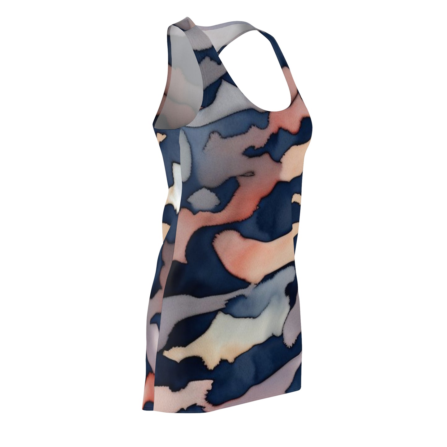 Camo Pattern Racerback Dress