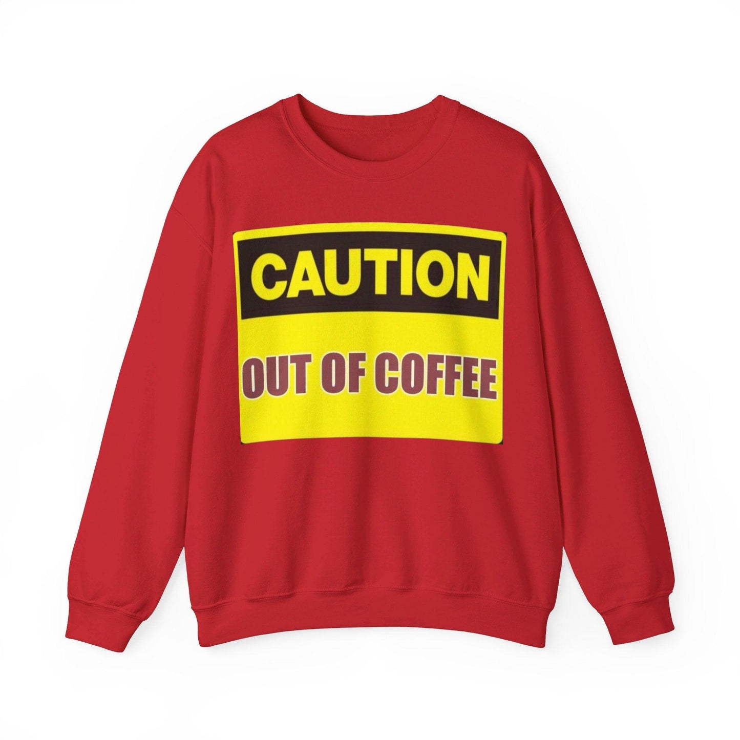 Caution Coffee - Unisex Heavy Blend™ Crewneck Sweatshirt