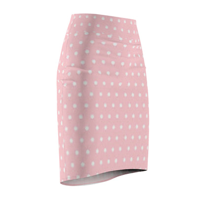 Pink Women's Pencil Skirt