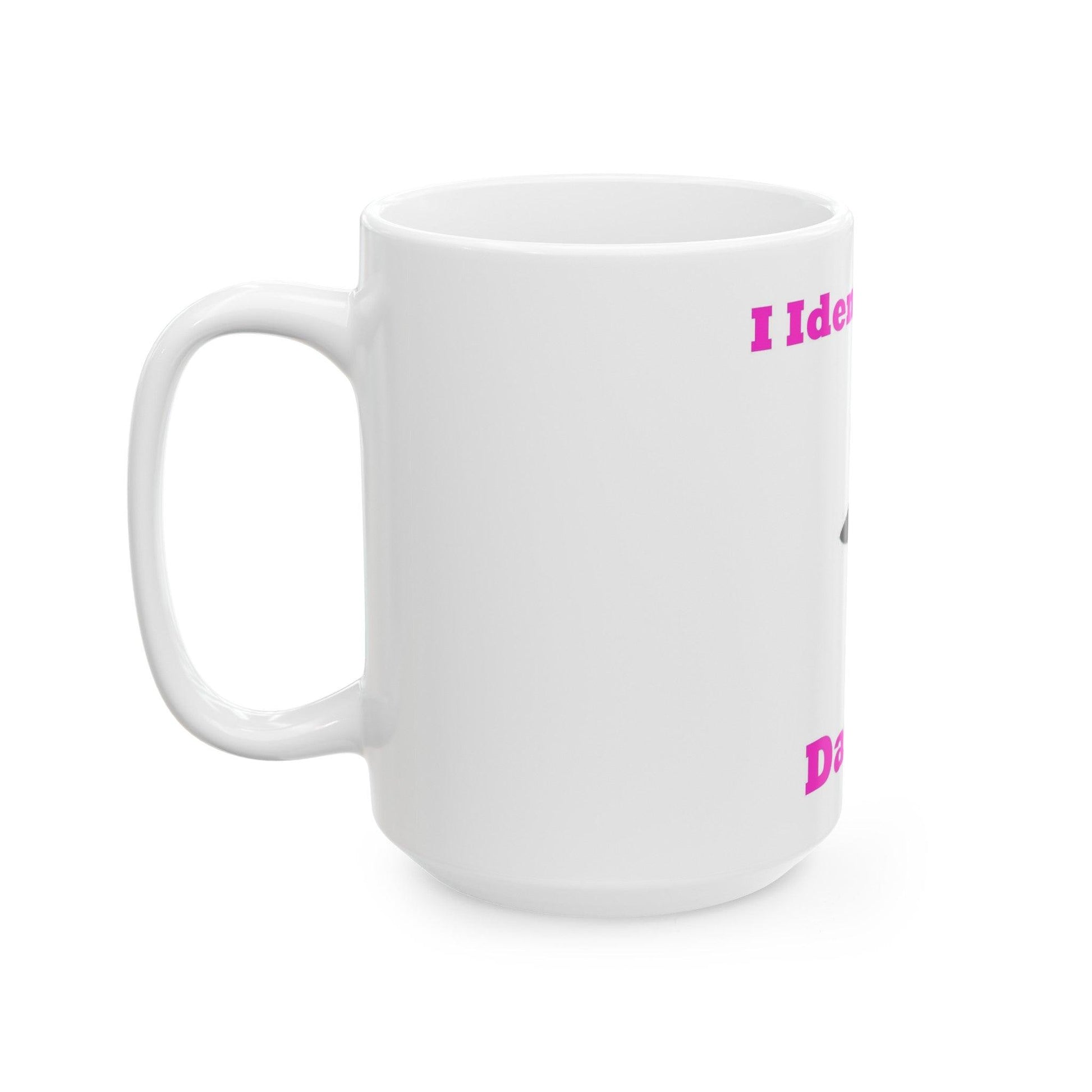 ID Dancer (White) - Ceramic Mug, (11oz, 15oz) - Better Mode