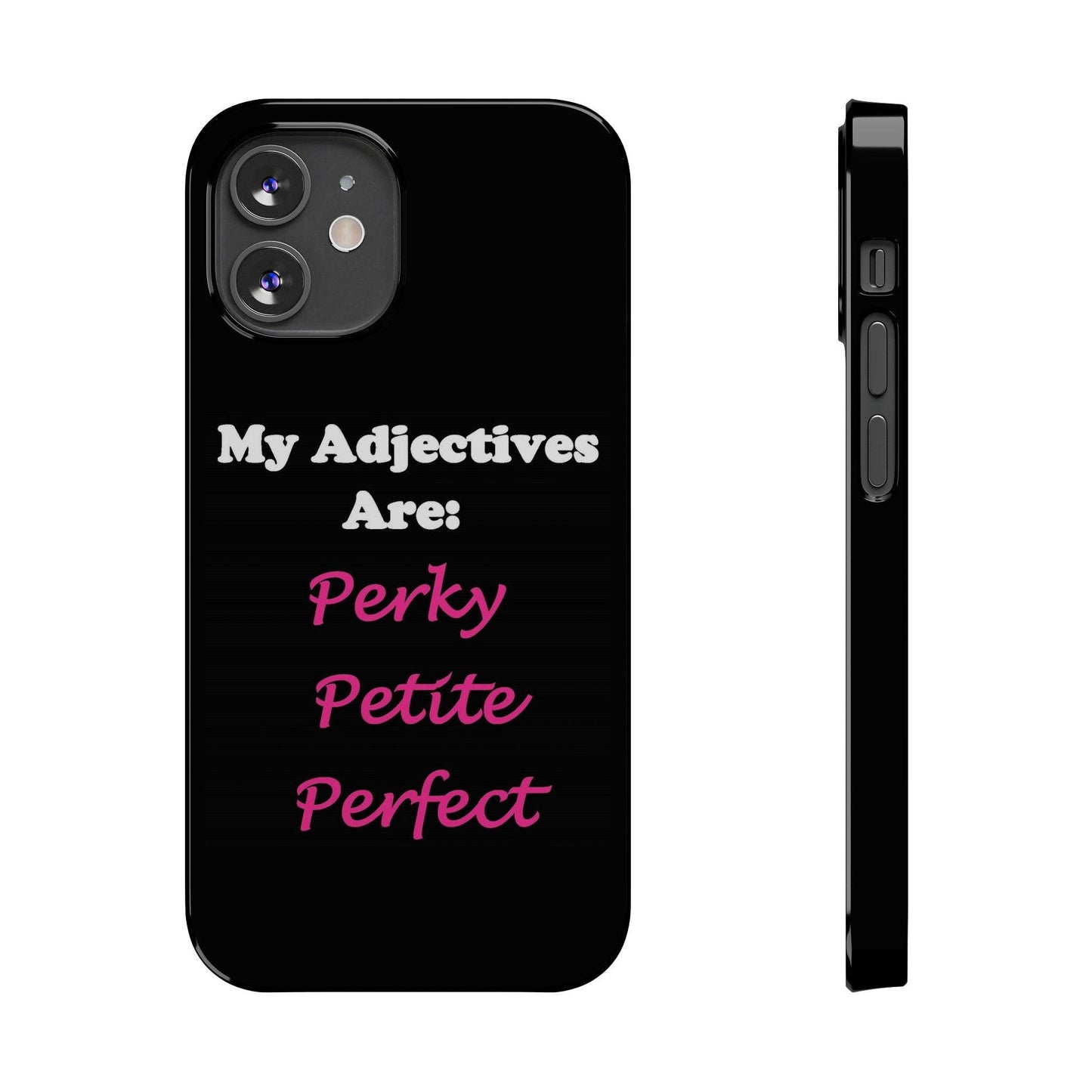 Perky (Black) - Slim Phone Cases - Better Mode