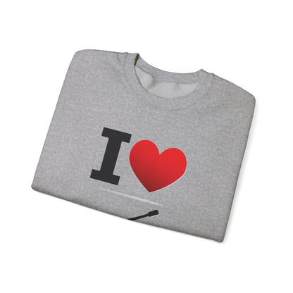 I Heart Guitar - Crewneck Sweatshirt - Better Mode