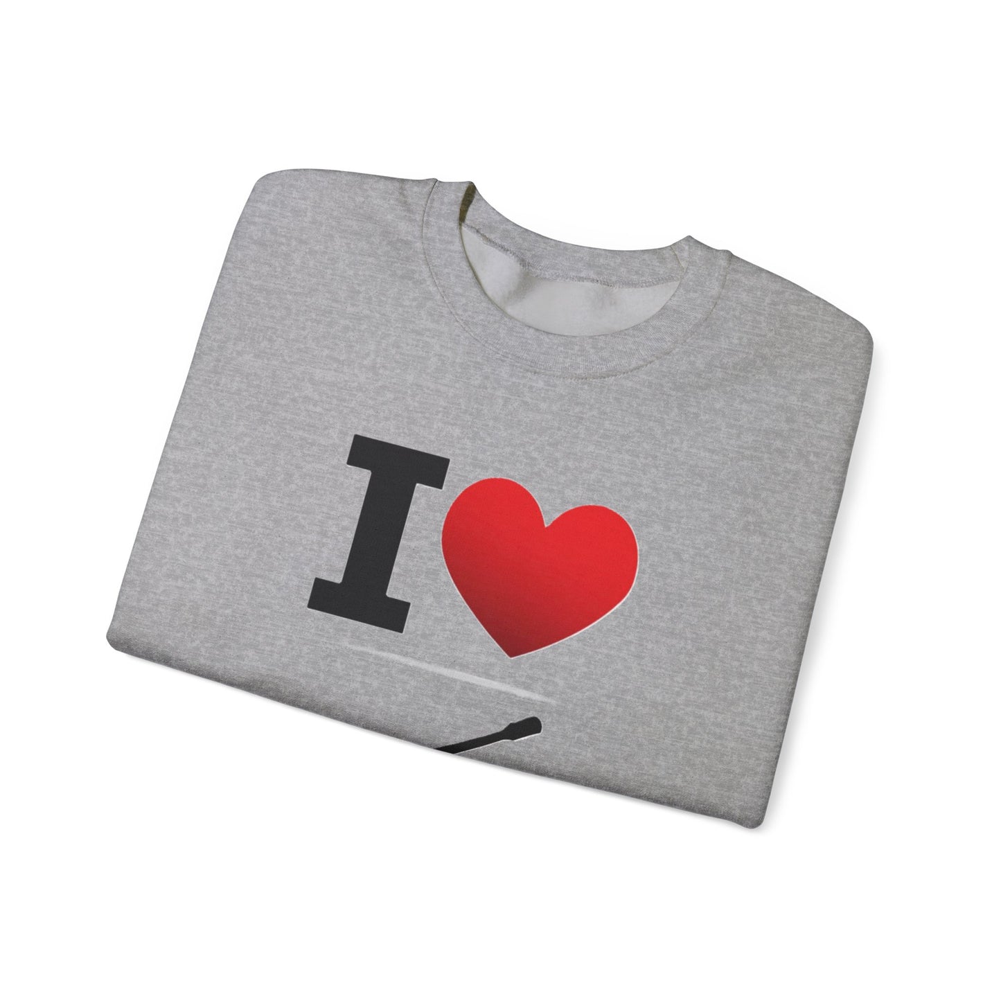 I Heart Guitar - Crewneck Sweatshirt