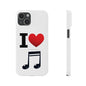 I Heart Music - Slim Phone Cases