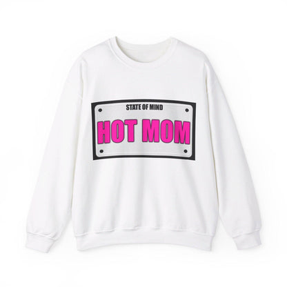 State Of Mind - HOT MOM - Unisex Heavy Blend™ Crewneck Sweatshirt