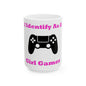 Girl Gamer (White) - Ceramic Mug, (11oz, 15oz) - Better Mode