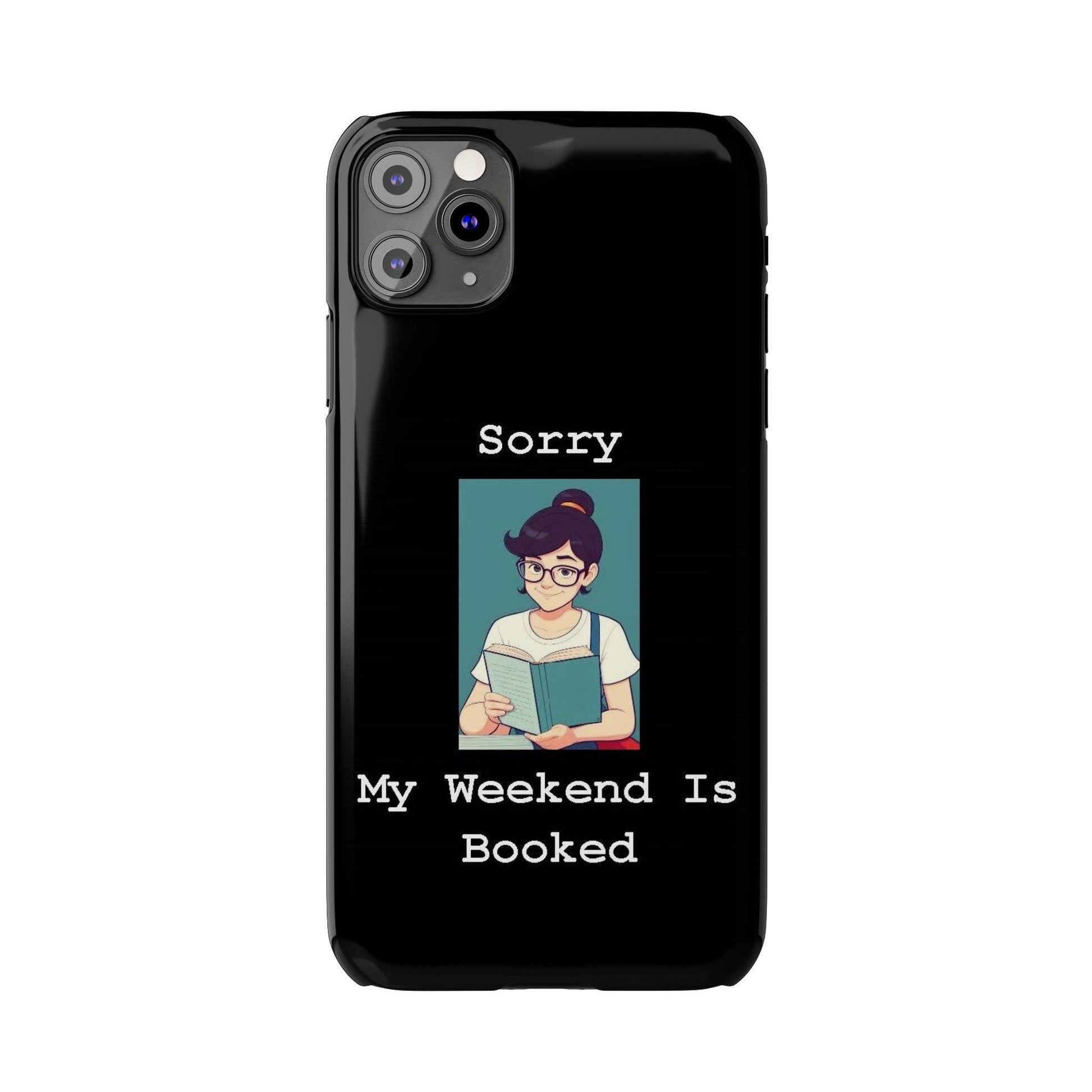 Booked 2 (Black) - Slim Phone Cases - Better Mode