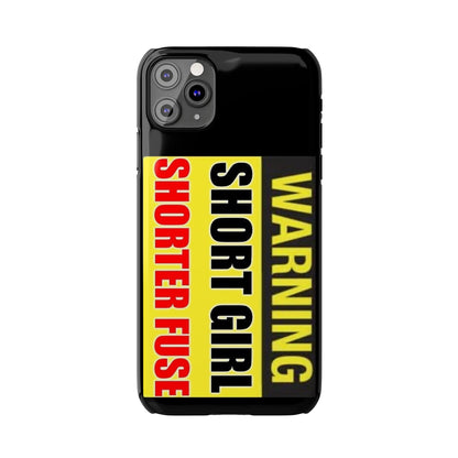 Slim Phone Cases - Short Girl Short Fuse