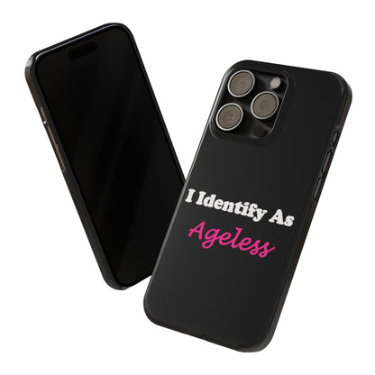 ID Ageless (Black) - Slim Phone Cases - Better Mode