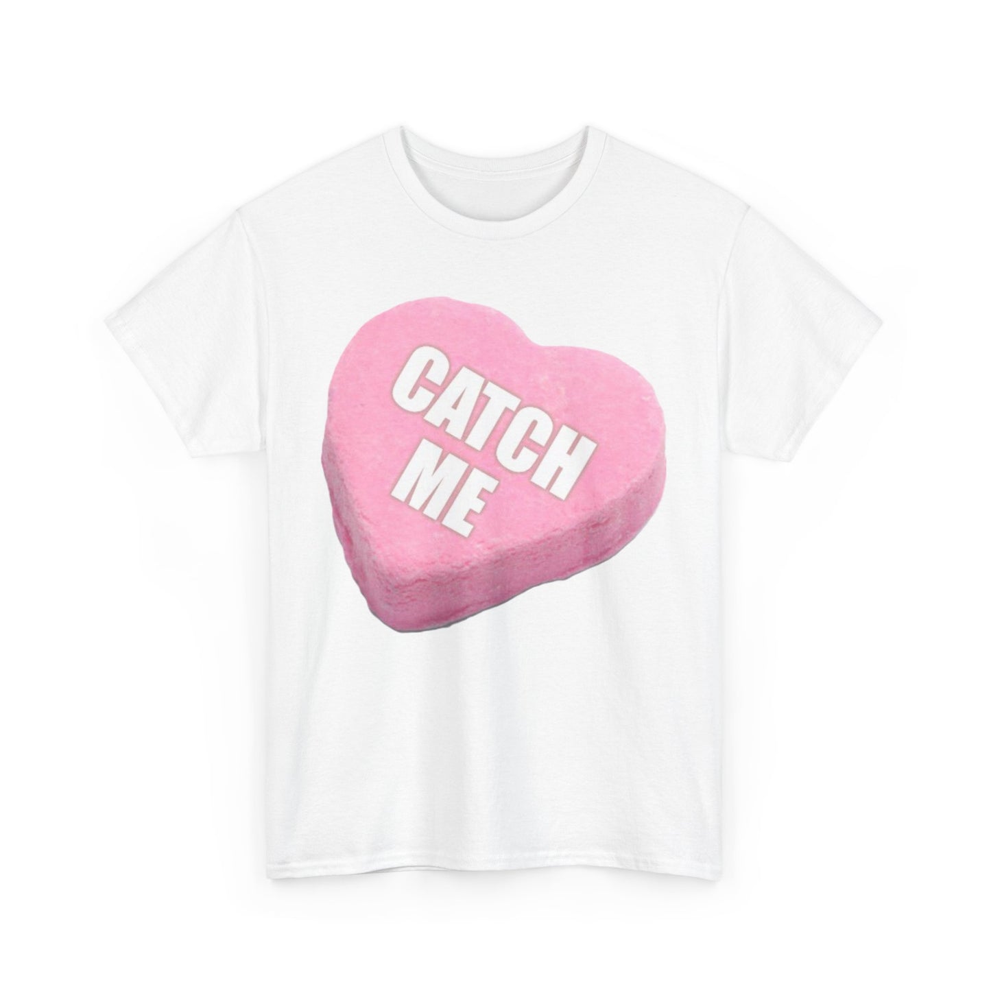 Candy Heart - "Catch Me" - Unisex Heavy Cotton T-Shirt - Better Mode