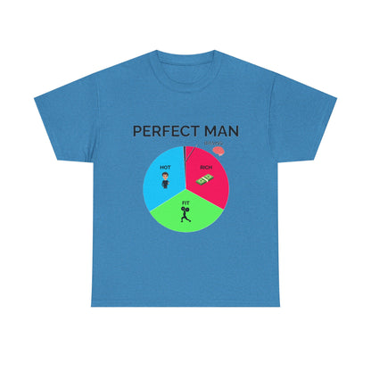 Perfect Man Pie Chart T-Shirt
