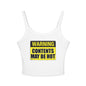 Contents Hot - Women's Spaghetti Strap Tank Top