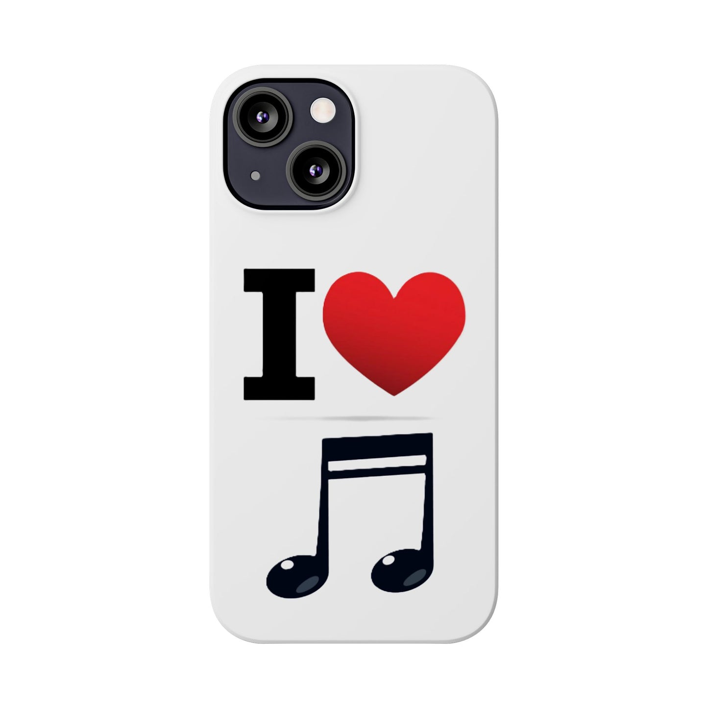 I Heart Music - Slim Phone Cases