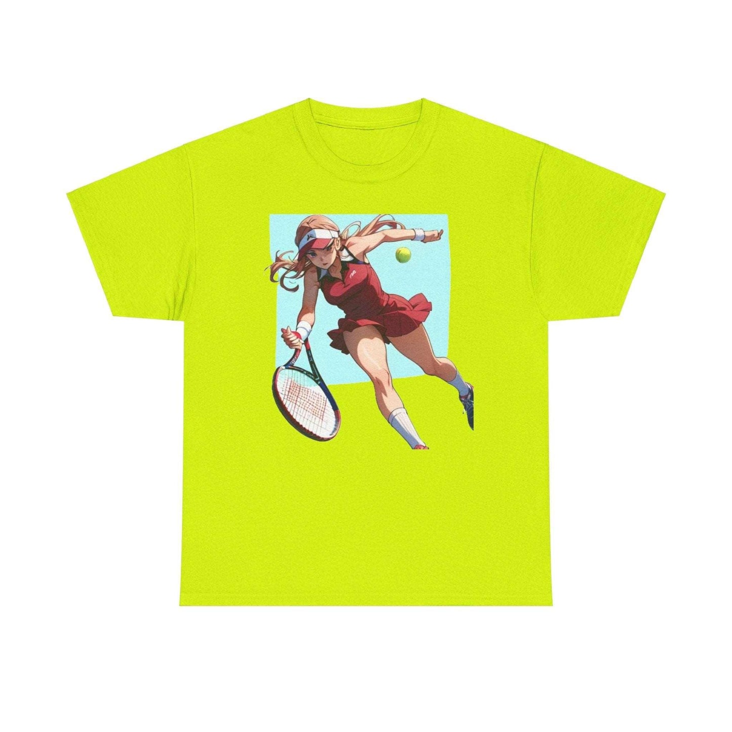 Anime Tennis 2 - Unisex Heavy Cotton T-Shirt