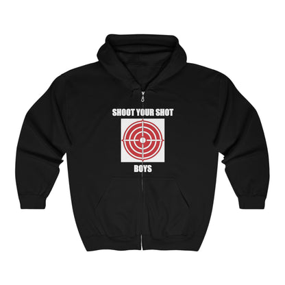 Shoot Shot Boys - Full Zip Hooded Sweatshirt