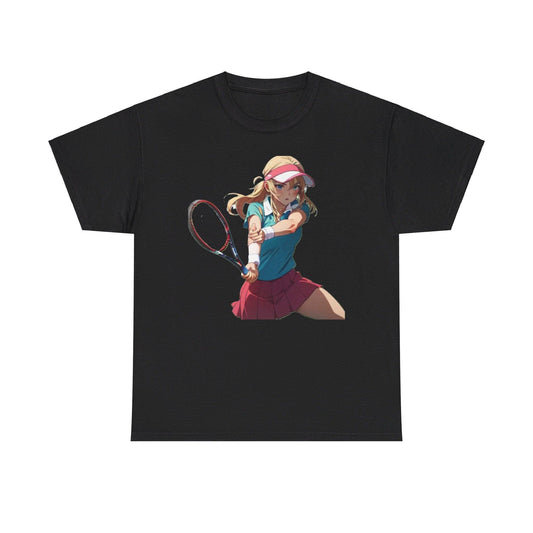 Anime Tennis 3 - Unisex Heavy Cotton T-Shirt