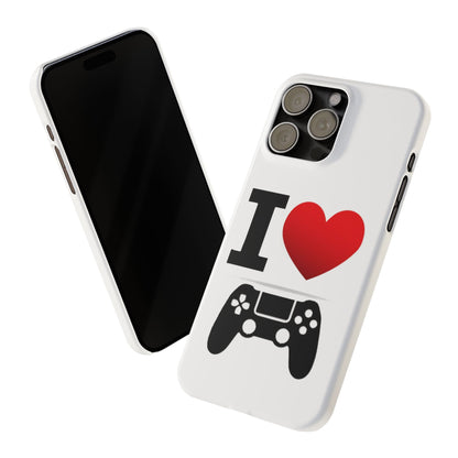 I Heart Gaming - Slim Phone Cases