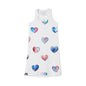 Women's Racerback Dress - Hearts