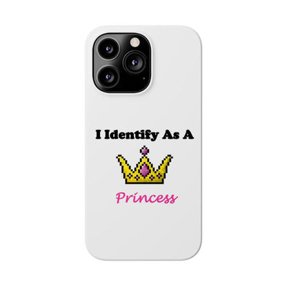 ID Princess (White) - Slim Phone Cases - Better Mode