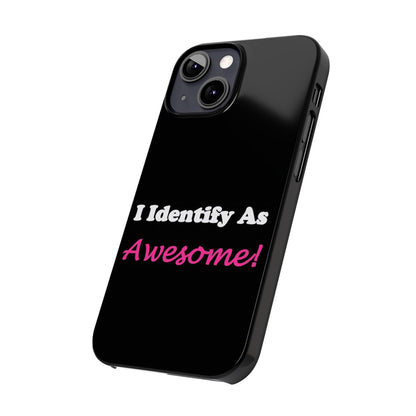 Awesome (Black) - Slim Phone Cases - Better Mode