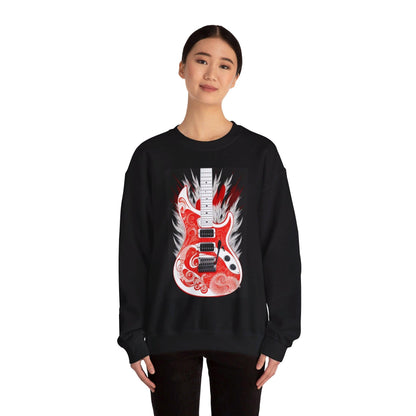 Rock Collection Guitar - Unisex Heavy Blend™ Crewneck Sweatshirt