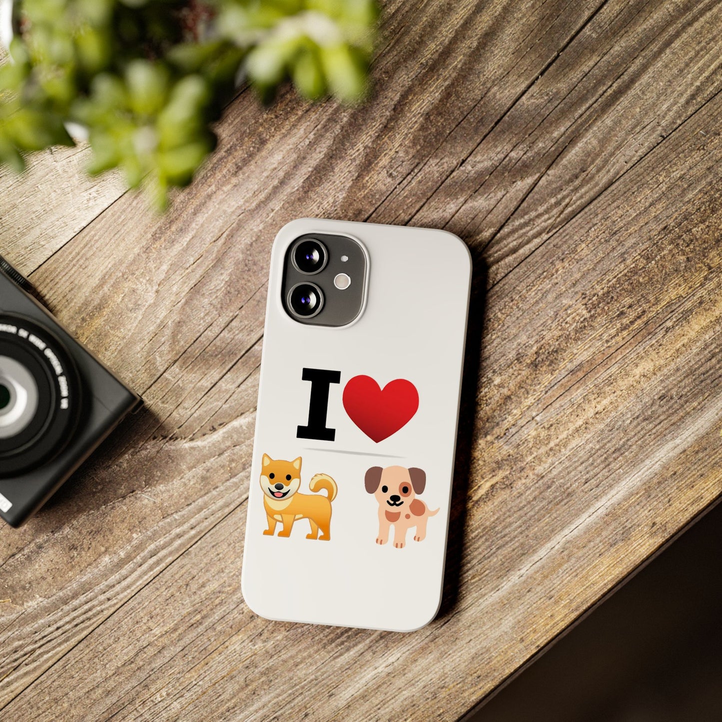 I Heart Dogs - Slim Phone Cases