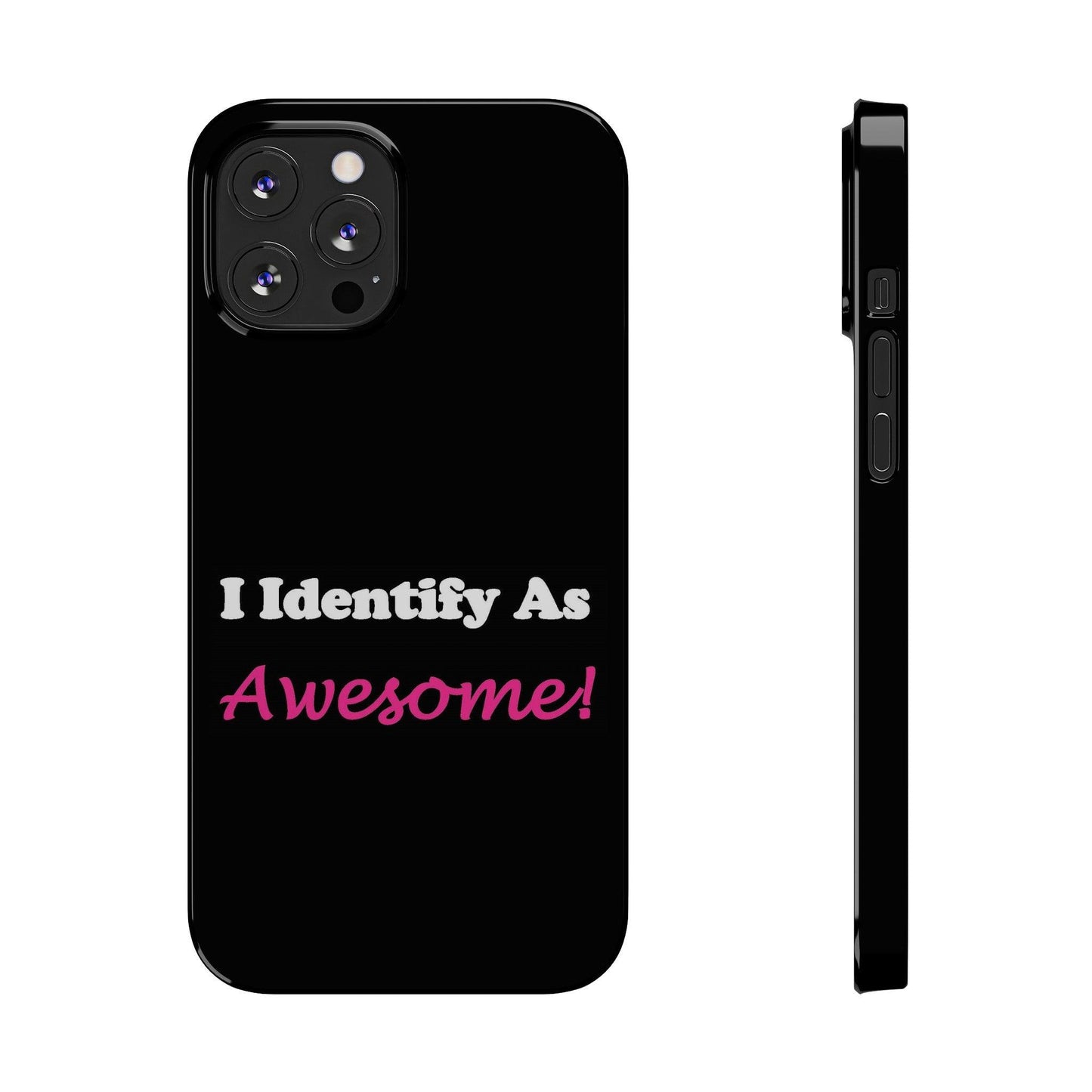 Awesome (Black) - Slim Phone Cases - Better Mode