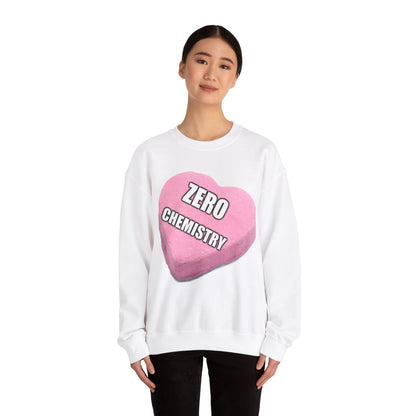 Candy Heart "Zero Chemistry" - Crewneck Sweatshirt - Better Mode