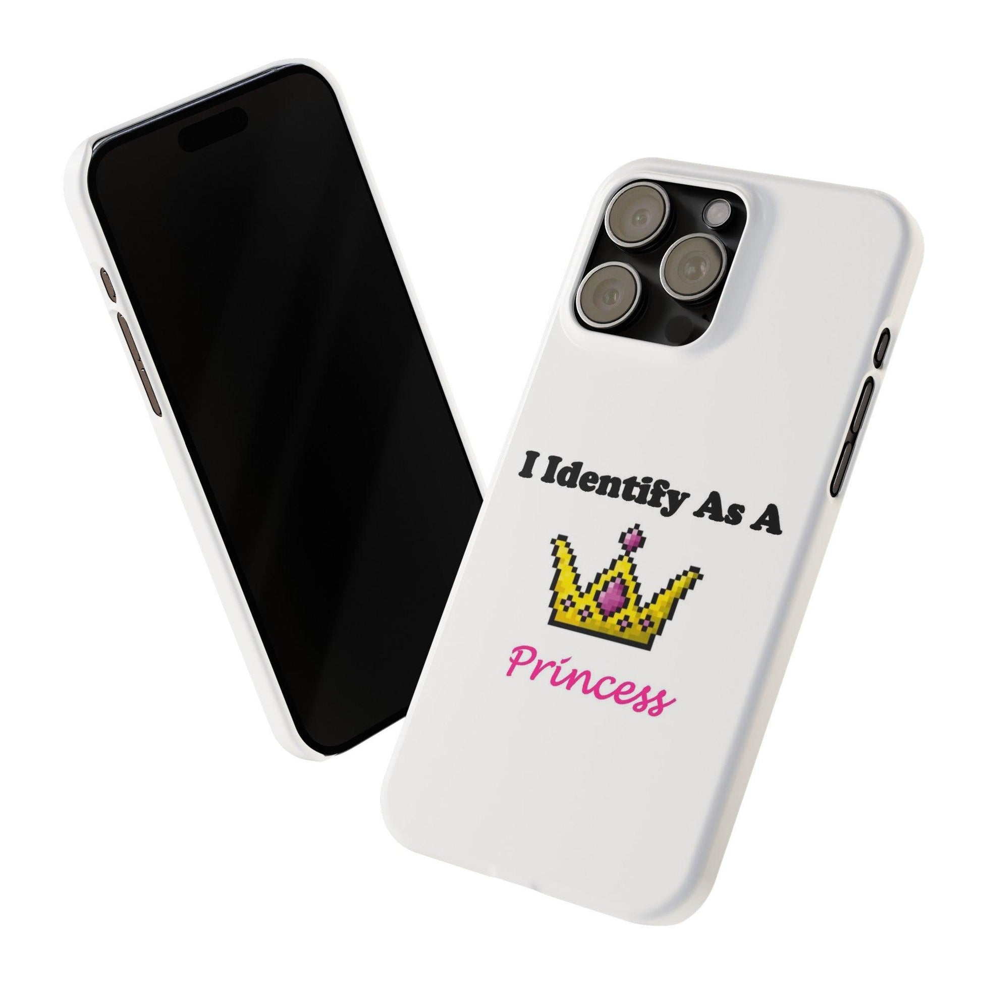 ID Princess (White) - Slim Phone Cases - Better Mode