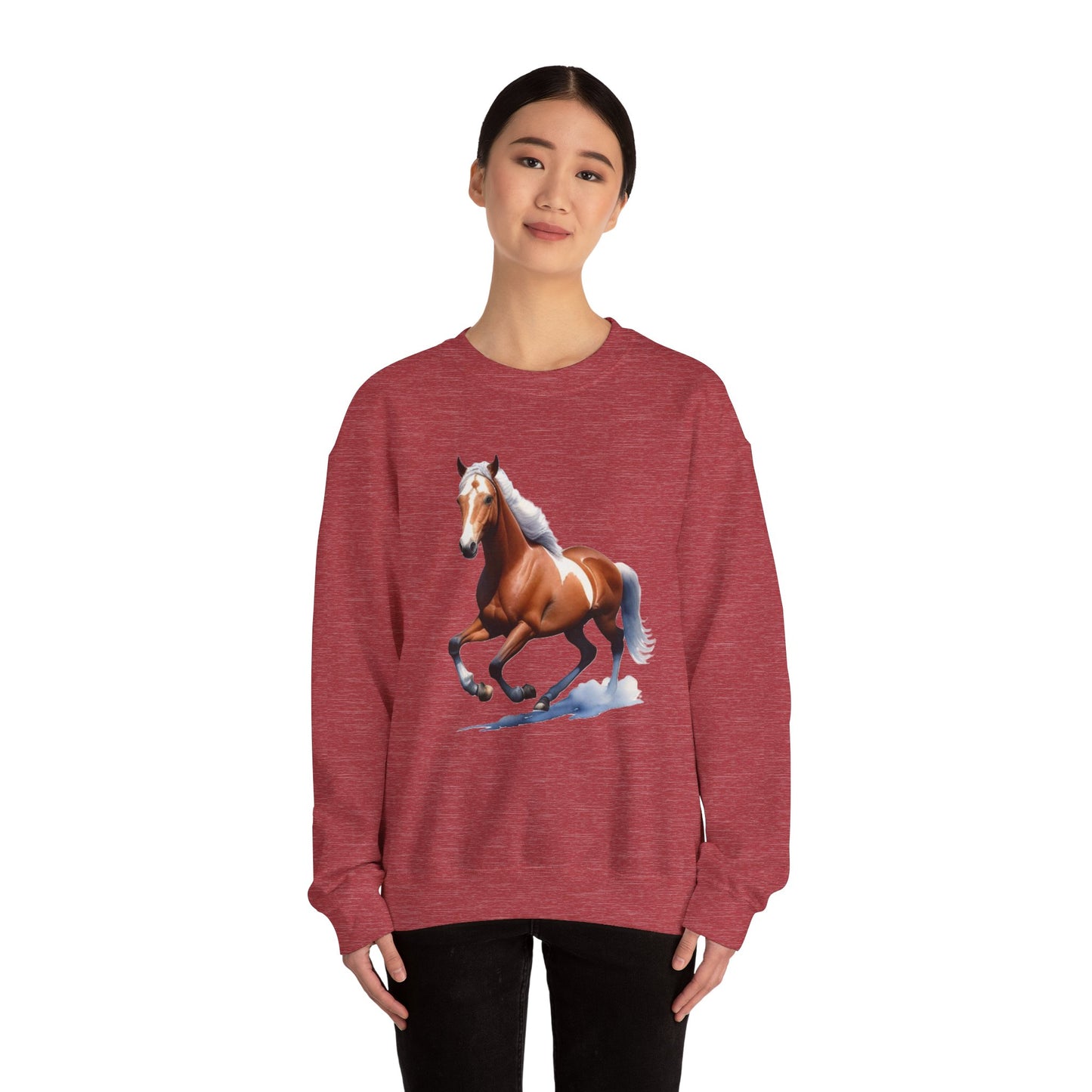 Galloping Horse 1 - Crewneck Sweatshirt