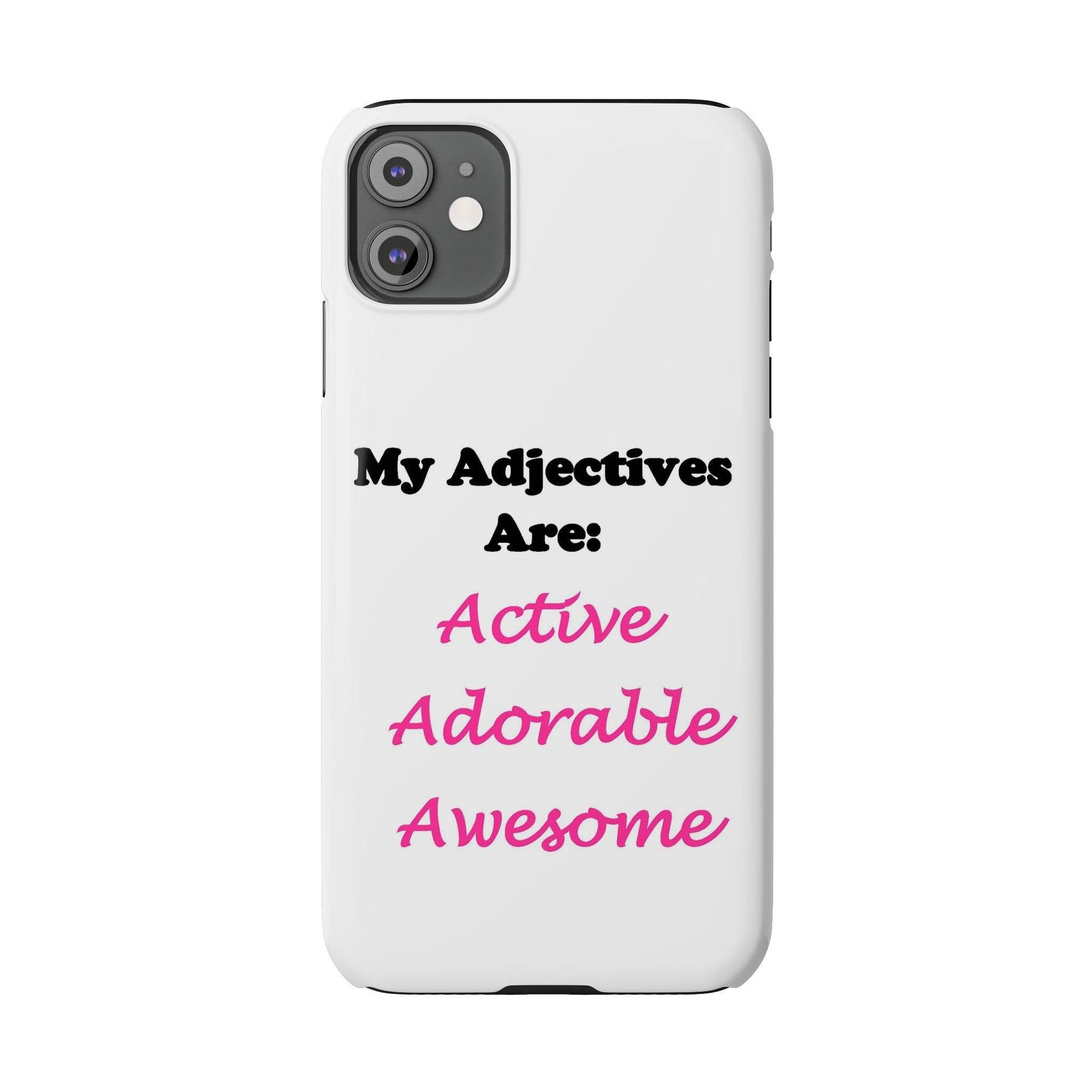 Active (White) - Slim Phone Cases - Better Mode