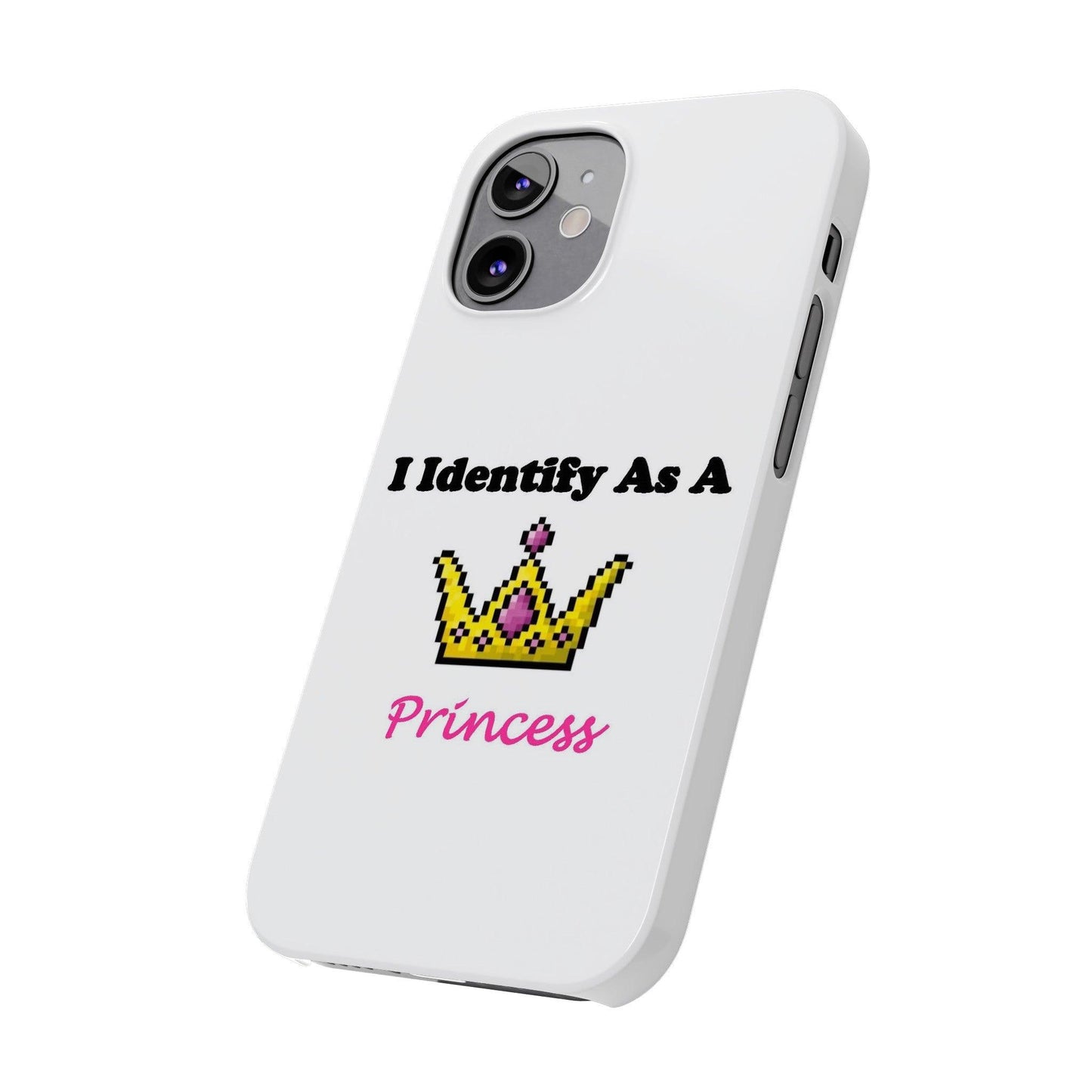 ID Princess (White) - Slim Phone Cases - Better Mode