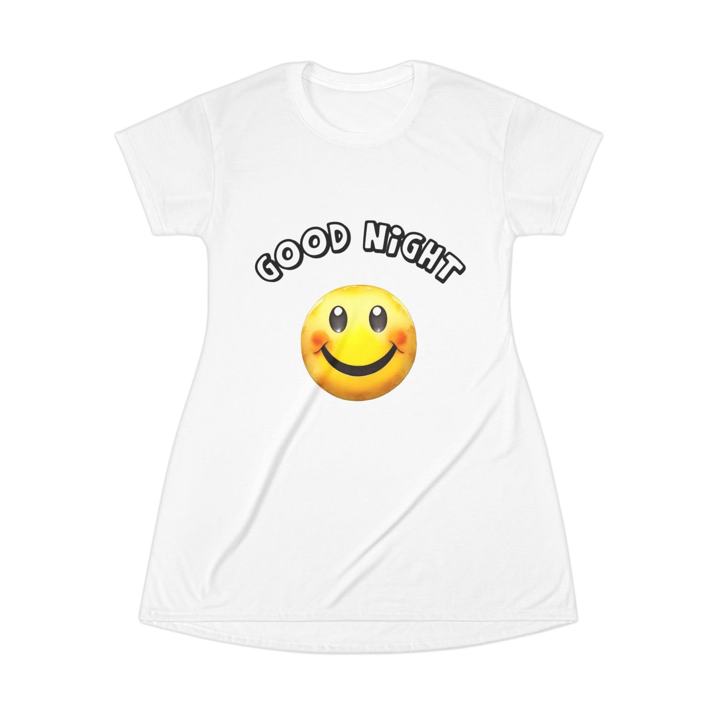 Nightgown T-Shirt Dress - Good Night