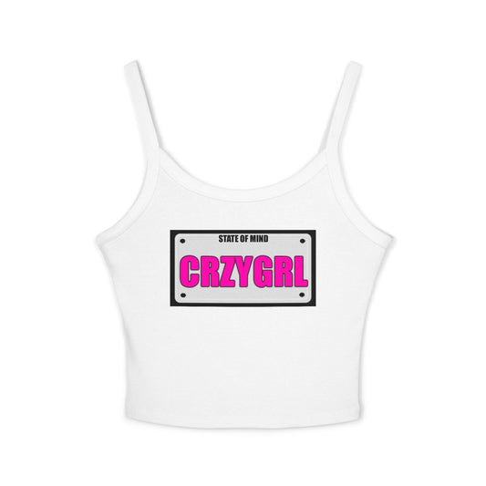 CRZYGIRL - Women's Spaghetti Strap Tank Top