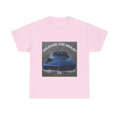 Unleash The Beast Classic Car 1 - Unisex Heavy Cotton T-Shirt